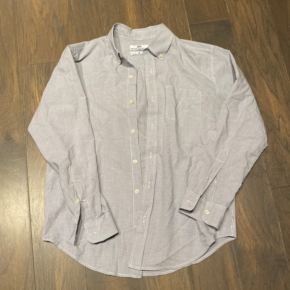 Men’s plaid shirt// shirt fitting// light